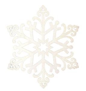 Елочная фигура Снежинка Снегурочка, 81 см, цвет шампань